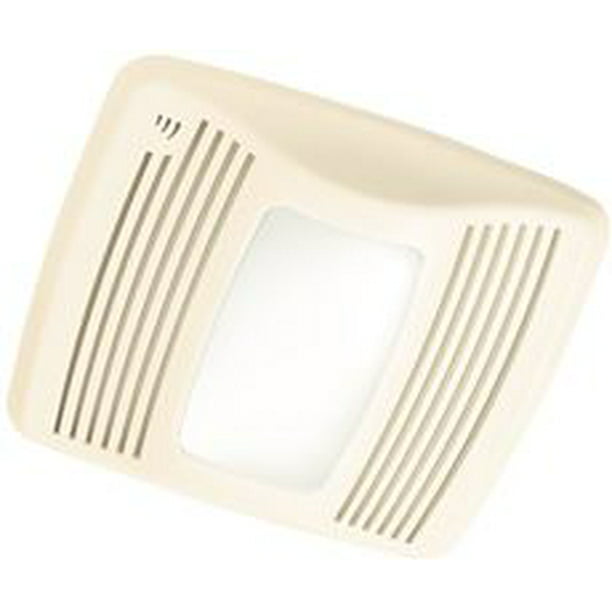 Broan Qt Series Humidity Sensing Bath Fan With White