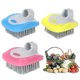 thumbnail image 1 of 3 Piece Fruit Vegetable Brush, 3pcs Veggie Brushes Fruit Scrubber Flexible Bristles Scrubber Cleaning Tool Kitchen Brush Compatible Carrots Fruits Hom, 1 of 5