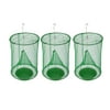 3PCS Fly Trap with Bait Tray Fly Cage Fly Catcher Reusable for Indoor Outdoor Restaurants Backyard Garden Park