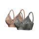 thumbnail image 1 of Sujetadores Cómodos para las Mujeres Más Tamaño Encaje Empalme Correas Ajustables Ropa Interior Diaria, 1 of 2