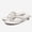 white, variant on Women's Kitten Heel Flip Flop Sandals, Open Toe Thong Slip On Heeled Sandals
