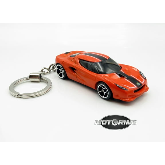 Lotus Project M250 Orange Car Rare Novelty Keychain 1:64 Diecast