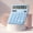 Light Blue, variant on Scientific Calculator, Cetaka 12-Digit Large Display with Big Buttons, Clear LCD for Office Home Business Use, Durable ABS Design Multi-Function Statistical Calculations, Blue