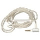 thumbnail image 1 of Cable de actualización de auriculares, Cable de repuesto MMCX plateado de 8 núcleos con micrófono para SE846 SE535 SE215 SE315 SE425, 1 of 14