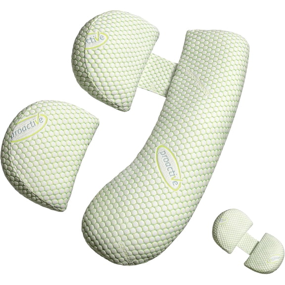 Pregnancy Pillow for Pregnant Women, Soft Pregnancy Body Pillow, Support for Back, Belly, HIPS, Legs, Maternity Pillow with Detachable and Adjustable Pillow Cover