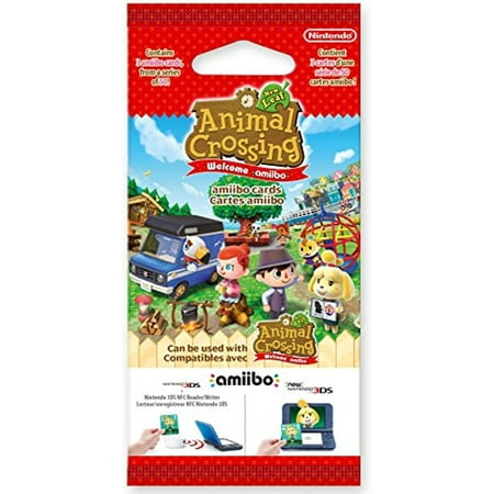 Animal Crossing New Leaf Welcome Amiibo Cards Pack (Nintendo 3Ds)