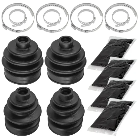 Front Axle Inner & Outer CV Boot Kits For Suzuki King Quad 300 LT-F4WDXS 1991-95
