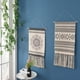 thumbnail image 2 of Tapiz de pared étnico indio Bohemio Gris Beige Tejido a mano Tapiz Decoración para habitación de niños Dormitorio Toalla de pared de lino psicodélico 50 x 70 cm + 28 cm JFHHH pequeña, 2 of 4