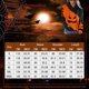 thumbnail image 2 of Women's Casual Fashion Halloween Print Long Sleeve Pullover Hooded Top, 2 of 4