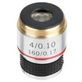 thumbnail image 1 of Biological Microscope Achromatic Objectives,4X 185 Biological Microscope Objective Lens Biological Microscope Time-Tested Durability, 1 of 9