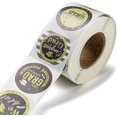 thumbnail image 3 of 2 rollos de 1000 pegatinas con temática de graduación, pegatinas redondas de papel, etiquetas autoadhesivas, pegatinas decorativas de sellado., 3 of 4