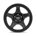 thumbnail image 3 of KMC Cast Aluminum Rim KM721 17X8 5X100 S-BLK 38MM, KM72178051738, 3 of 3