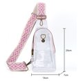 thumbnail image 2 of Bolso PVC transparente Fanny Pack FLhrweasw rosa, 2 of 9