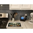 thumbnail image 2 of Zombies Spooky Halloween Glass Cutting Board Large 12 in x 15 in, 2 of 5