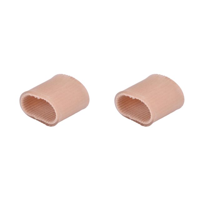 Guardurnaity Protectores de dedos del pie Cojín Tubo Portátil Forro flexible Tubos Mangas Gel Cómodo Callos Superficie antideslizante Deportes al