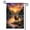D, variant on XaaKee Yard Flags Majestic Buck Evening Radiance Yard Flag Double-sided High-Quality White Linen Small Garden Flags Outside Decor 12x18Inch