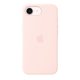 thumbnail image 1 of Funda de silicona Apple con MagSafe para iPhone 17e, rosa, 1 of 5