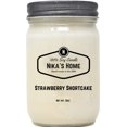 thumbnail image 1 of Tarta Mason Mason de 350 ml para tarta de fresas Nika's Home de Soy Candle, 1 of 8