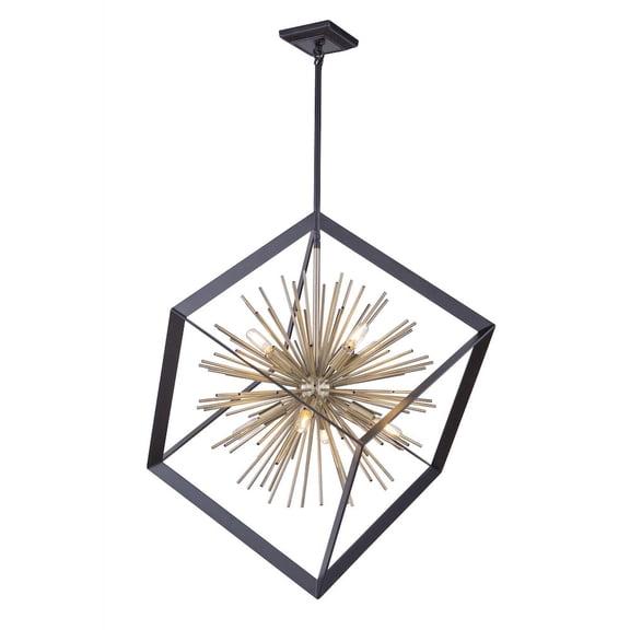 Artcraft Lighting Sunburst  8Light Chandelier