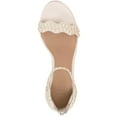 thumbnail image 3 of INC Womens Hadwin Faux Leather Pearl Heel Sandals, 3 of 3