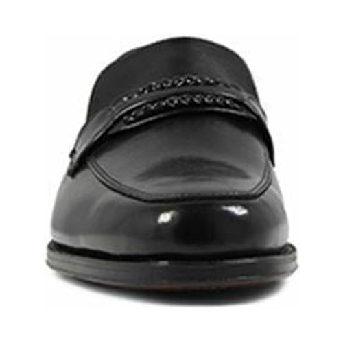 Mens Shoes Florsheim Como Black Leather Dressy Slip on Extra Comfort 17090-01 US Shoe Size (Men's): 9, Width: Extra Wide (EEE) - image 2 of 7