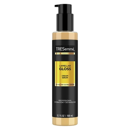 Tresemme Hydrating & Detangling Curl Cream Serum for Women Lamellar Gloss Ultra Shine Up to 72H 5.7 oz