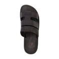 thumbnail image 3 of Micah - Leather Double Strap Sandal | Brown, 3 of 5