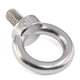 thumbnail image 4 of 6 pernos de ojo de elevación M10, rosca macho de acero inoxidable 304, anillo de hombro para maquinaria, perno de ojo resistente, 4 of 5