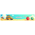 thumbnail image 3 of Colorful and Cheerful Preschool First Day Banner with School Bus Backpack Apple and Airplane Elements Backdrop for Photo Taking School Party Decorations Kids Event Photo Props, 3 of 4