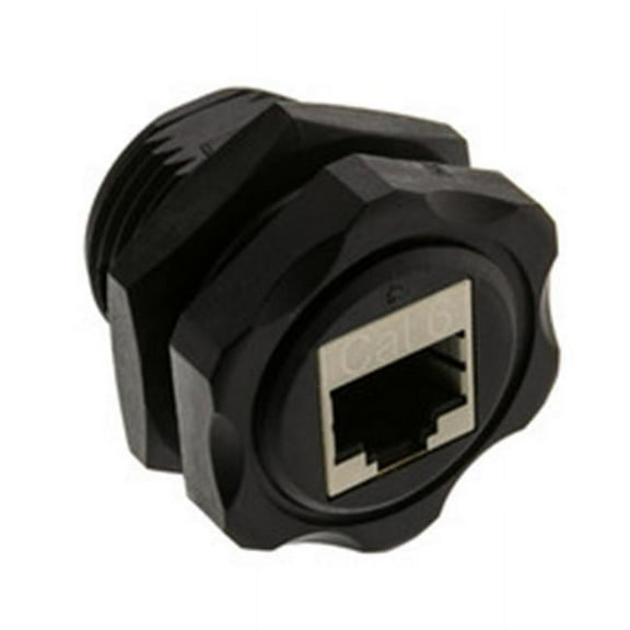 Shielded Outdoor Waterproof Cat6 Coupler RJ45 Female to Female Wall Plate Mount