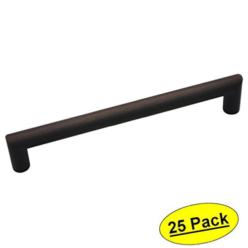 *10 Pack* Cosmas Oil Rubbed Bronze Contemporary Cabinet Pulls #703-160ORB