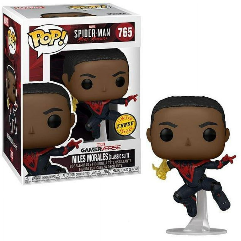 Funko POP! Marvel Miles Morales Vinyl Bobble Head [Gamer, Chase