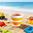 thumbnail image 4 of Foldable Plastic Water Bucket for Car Fishing Outdoor Use, Thickened Portable Small Bucket, 9.25x7.48 Inch, 4 of 6