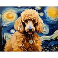 thumbnail image 4 of Stephen Chambers 24x20 Black Ornate Wood Framed With Double Matting Wall Art Titled - Poodle 6, 4 of 6