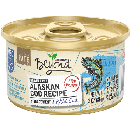 Purina Beyond Natural Grain Free Alaskan Cod Recipe Adult ...