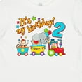 thumbnail image 4 of Inktastic Its My Birthday- Circus Train 2nd Birthday Boys or Girls Baby T-Shirt, 4 of 5