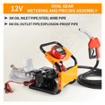 thumbnail image 2 of Fuel Dispenser 12V/24V/220, Vehicle-mounted Large Flow Oil Pump, Metering And Pricing Small Assembly, 2 of 4