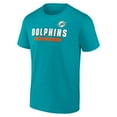 thumbnail image 2 of Men's Aqua Miami Dolphins Spirit T-Shirt, 2 of 3