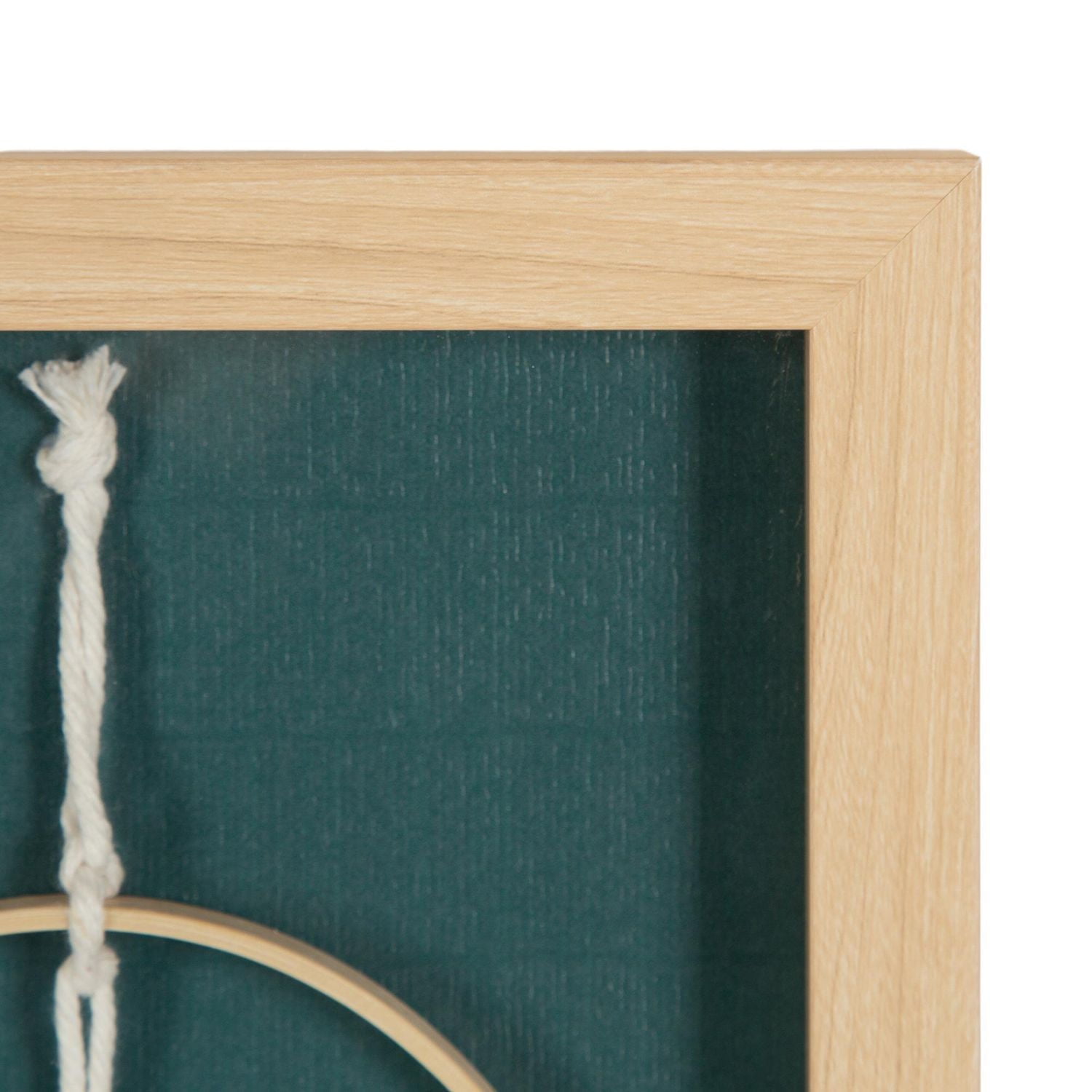 Art mural encadré à base de cordes hometrends