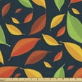 thumbnail image 1 of Autumn Fabric by the Yard, Colorful Seasonal Leaves Pattern in Various Tones Foliage Summer Nature Plants, Decorative Upholstery Fabric for Chairs & Home Accents, Multicolor by Ambesonne, 1 of 5