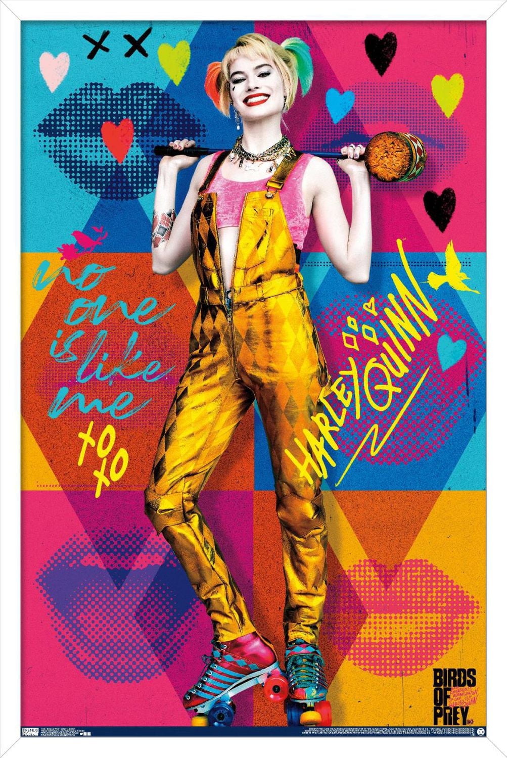 DC Comics Movie - Birds of Prey - Harley Quinn - Hammer Wall Poster