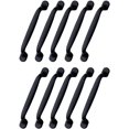 thumbnail image 1 of 10PCS Black Cabinet Handles Drawer Bedroom Furniture Pull Hole Center Distance 96mm, 1 of 5