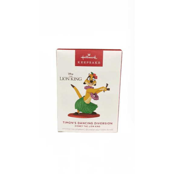 Hallmark 2024 Keepsake Disney The Lion King Timon's Dancing Limited Ornament New