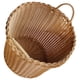 thumbnail image 2 of BRIGHTFUFU Cesta de cesta de lavandería Simulación de canasta de ropa sucia Canasta tejida de ratán con mango, 2 of 8