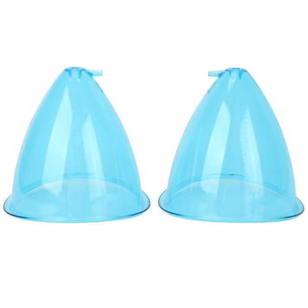 Juego de 2 ventosas para terapia de ventosas, accesorios para máquina de terapia de vacío y masaje de succión para glúteos (120 ml)
