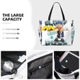 thumbnail image 2 of Lsque Sml Jeffy Beach Travel Bag - Water-Resistant, Large Capacity Lightweight Tote with 7 Pockets for Women and Men - Perfect for Beach, Pool, Gym, and Travel, 2 of 6