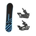 thumbnail image 2 of Tabla de snowboard para principiantes con fijaciones, estructura de , juguete de snowboard, deslizador de nieve para parques, naturaleza,, 2 of 8