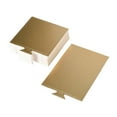 thumbnail image 4 of 100 Pcs Petits Tapis Carrés en Mousse Base de Service Jetable pour Cupcakes, 4 of 8