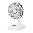 thumbnail image 2 of Desk Fan For Bedroom USB Rechargeable Desktop Mini Fan Portable Small Fan For Hiking Camping Travel Sports Outdoor Activities, 2 of 7