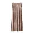 thumbnail image 2 of Women's Casual Pants Pajama Pants For Women In Summer Can Be Worn Loose Large Size Pocket Pants Loose Wide Leg Pants For Women'S Home Pants,Yellow Women's Casual Pants XXXXXXXXL, 2 of 3